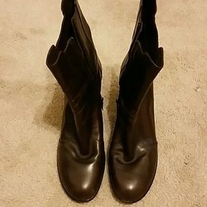 VIA SPIGA Leather Boots